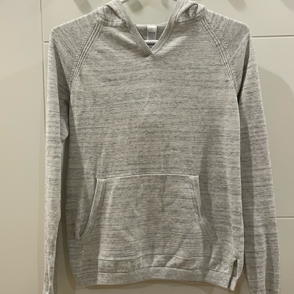 Ivivva Light Gray Kids hoodie